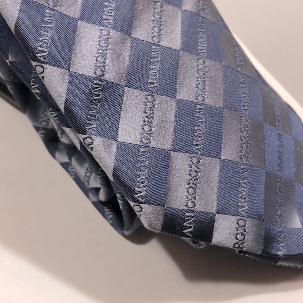 Giorgio Armani Tie/ Blue - Picture 7 of 10